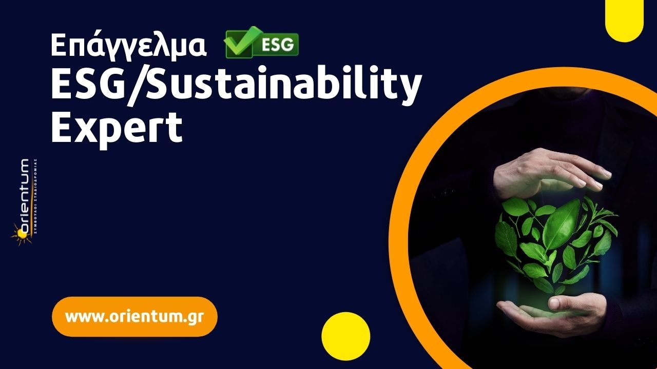 Επάγγελμα ESG/Sustainability Expert