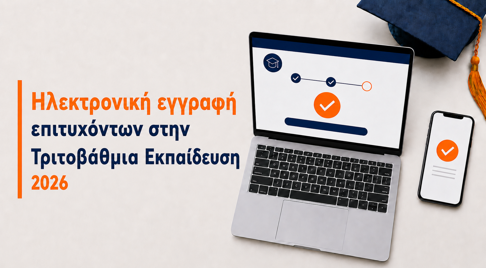 Ηλεκτρονική εγγραφή επιτυχόντων στην Τριτοβάθμια Εκπαίδευση